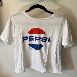 White Pepsi shirt